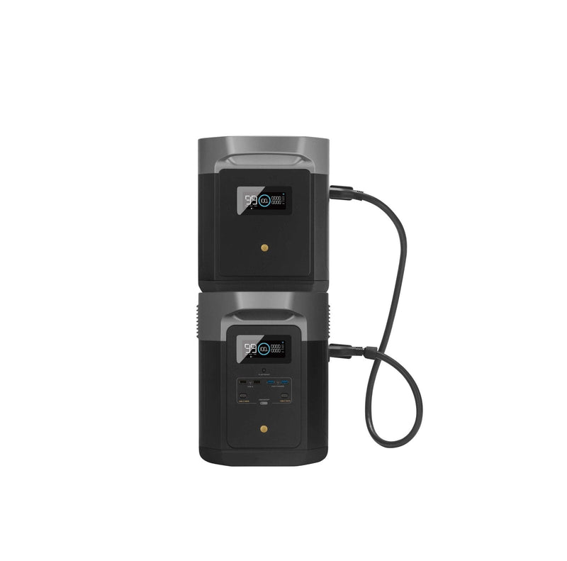 EcoFlow DELTA 2 Max 2000Wh Portable Power Station with 15 Outlets 